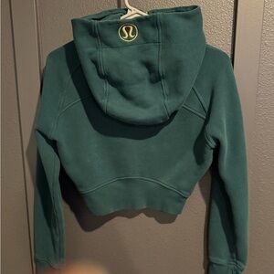 Lululemon scuba full zip cropped hoodie